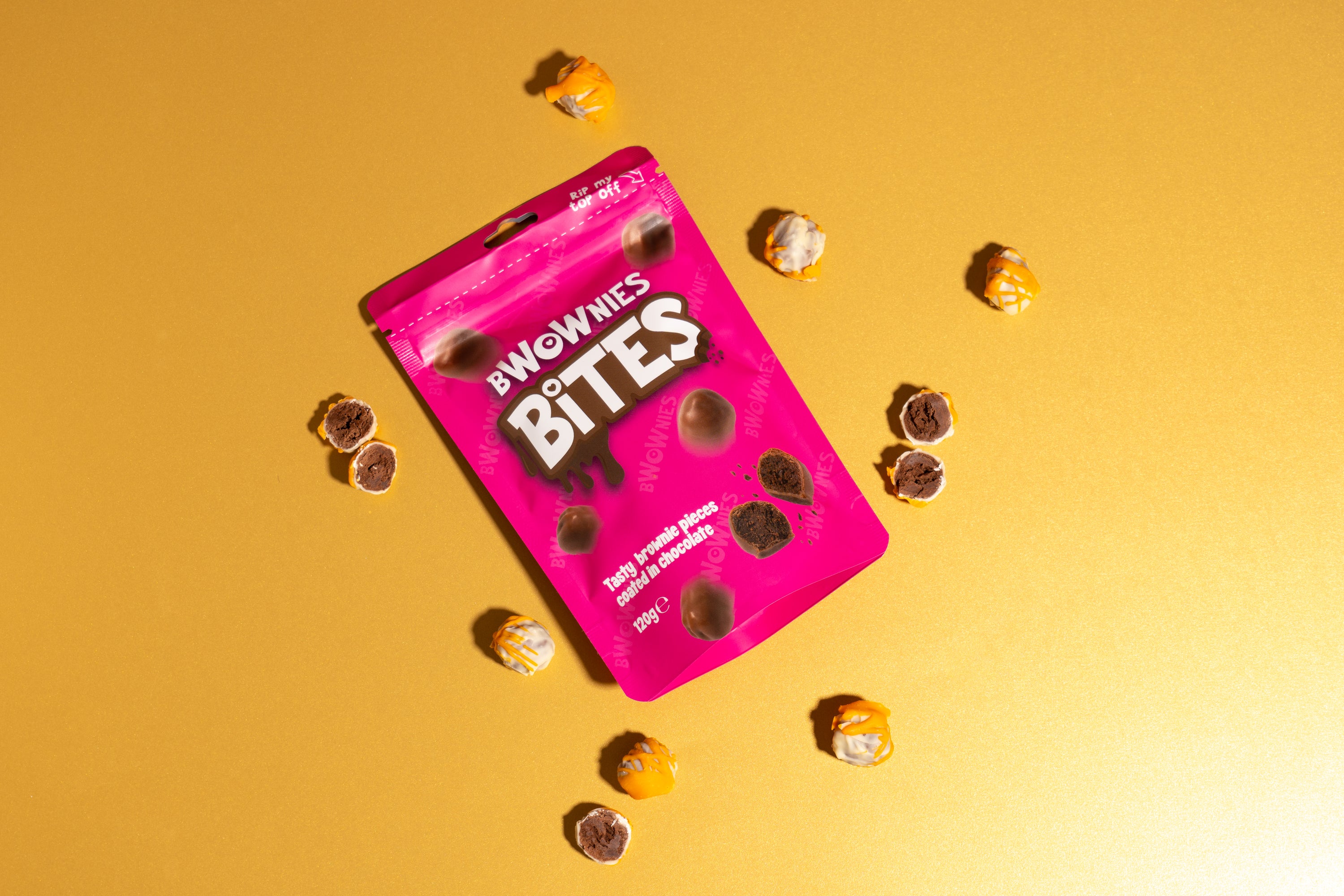 ED SHEERAN (choc orange) BWOWNIE BITES 💙