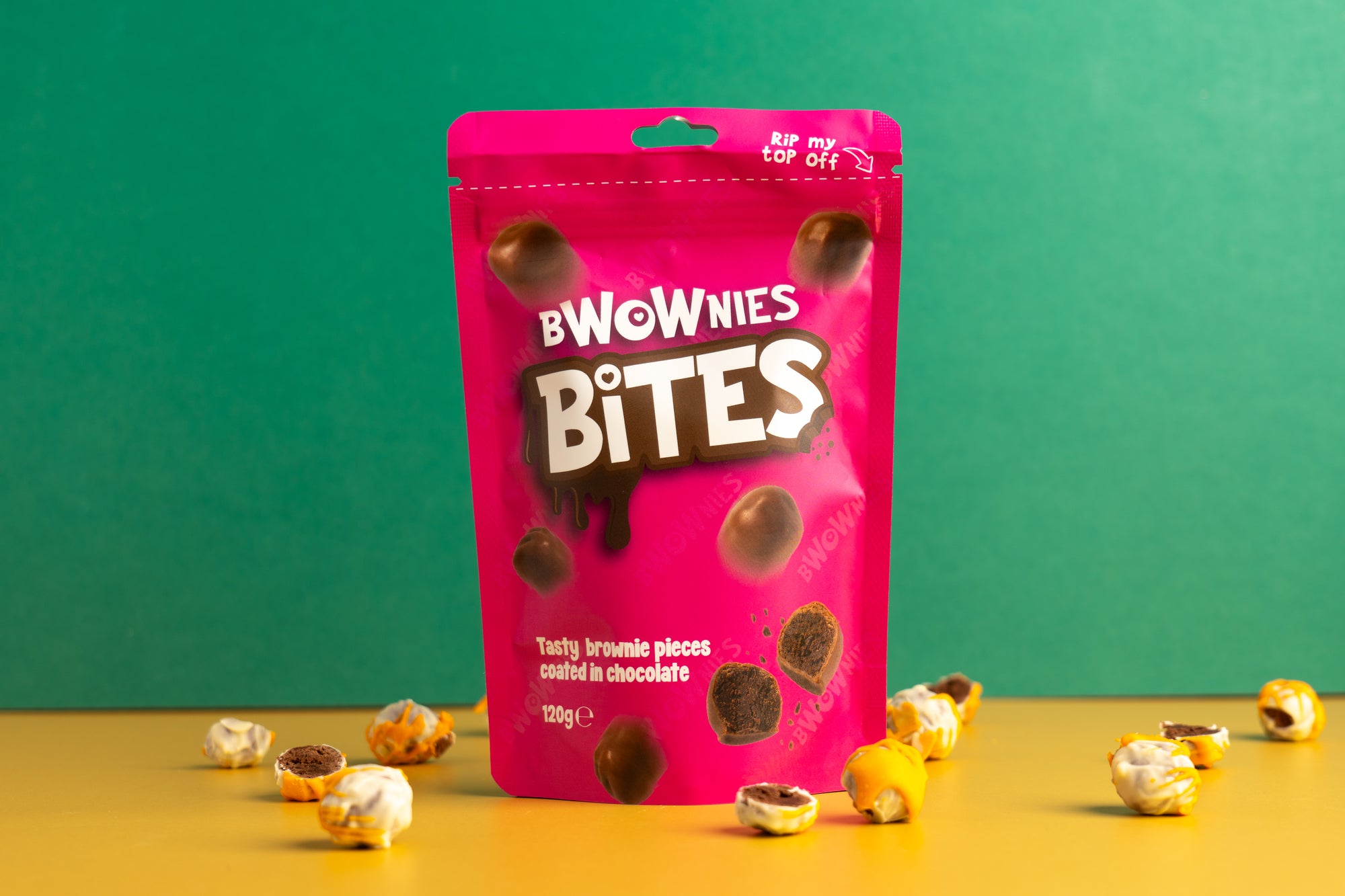 ED SHEERAN (choc orange) BWOWNIE BITES 💙