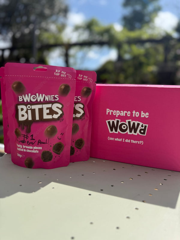 Customer photo review of BWOWNIES BITES